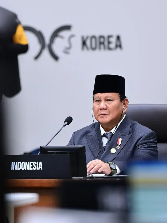 Presiden Prabowo Subianto di KTT APEC