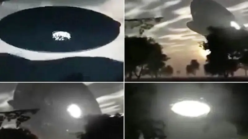 Penampakan piring terbang diduga UFO di Malaysia