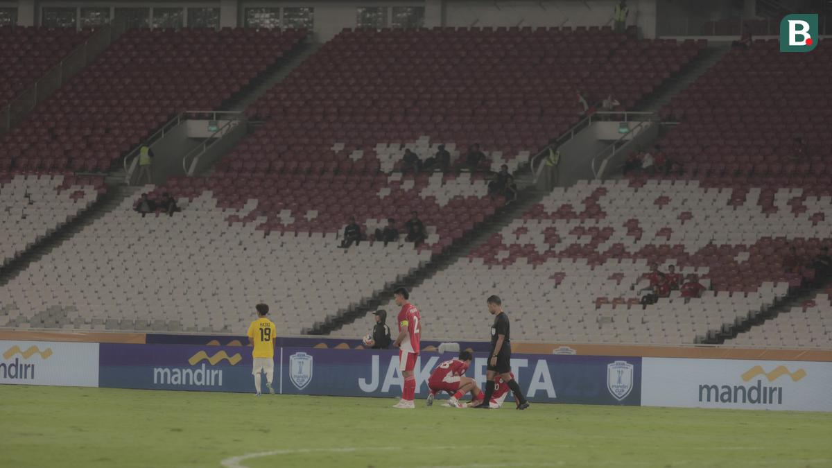 Sepinya SUGBK saat Timnas Indonesia U-23 Menghadapi Brunei dalam Laga Piala AFF U-23 2025