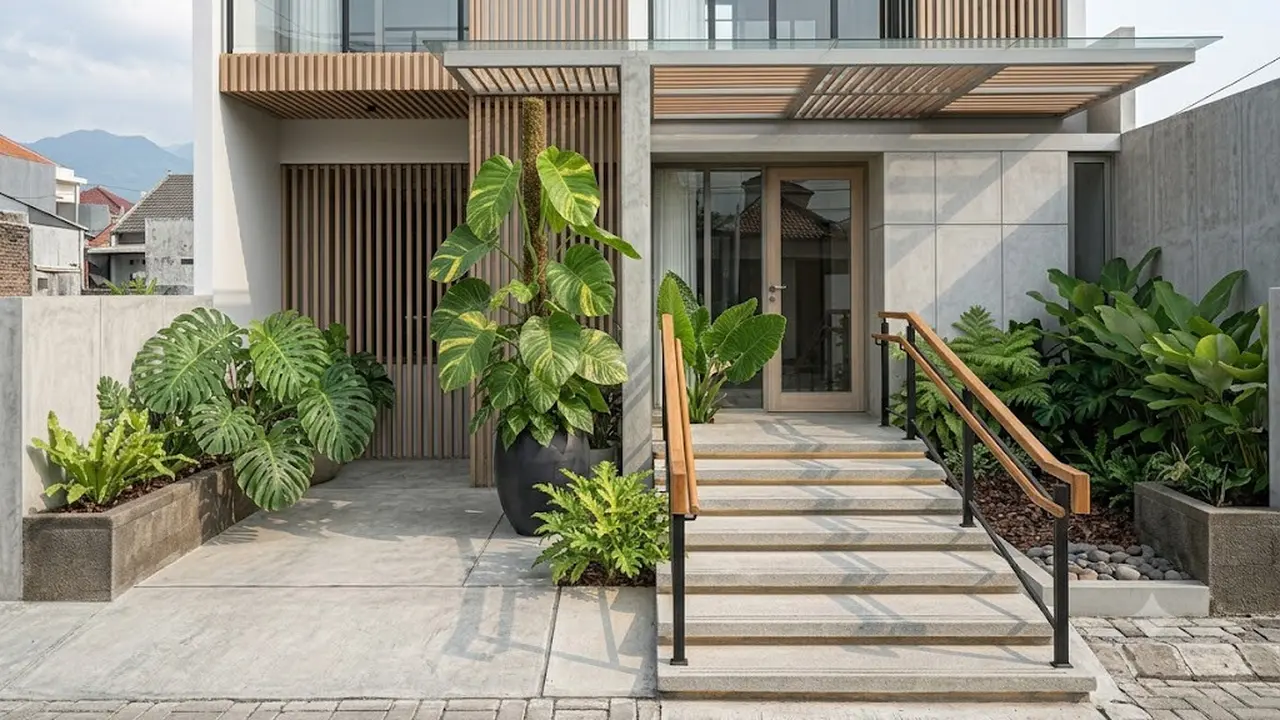 Model Tangga Luar Rumah yang Aman untuk Lansia
