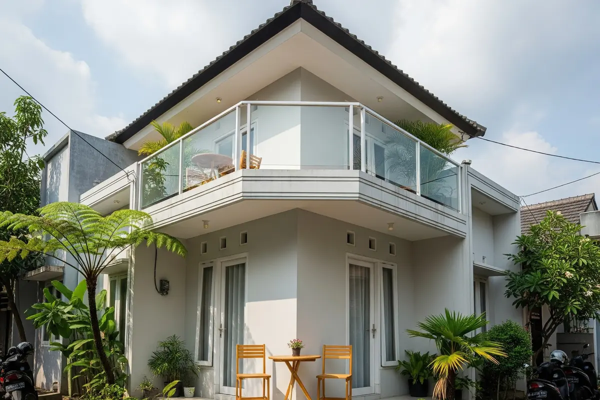 Desain Rumah Hook di Lahan Sempit