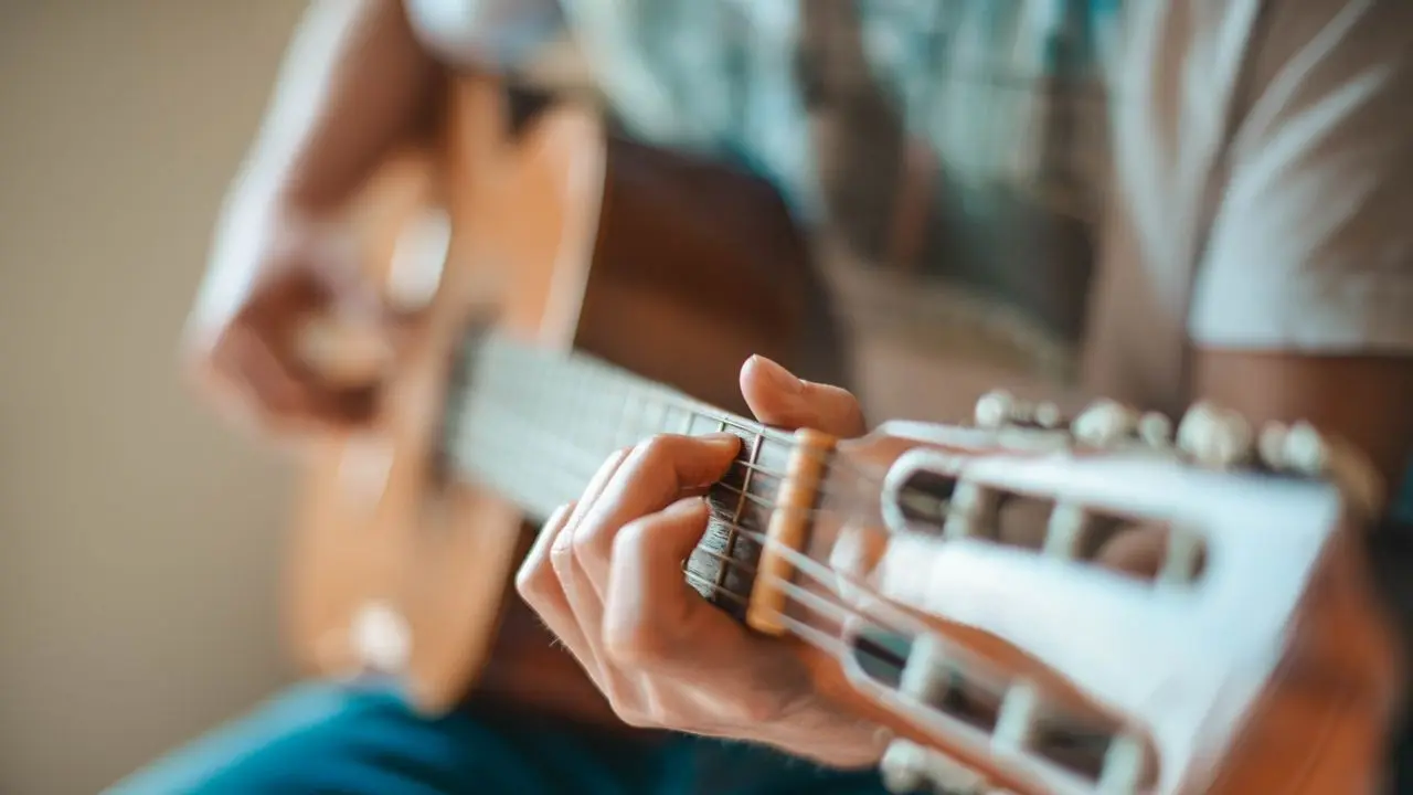 Playing Guitar
