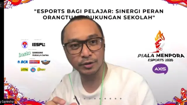 Giring Ganesha - Piala Menpora Esports 2020