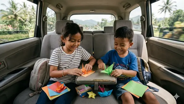 Membuat Kerajinan dari Origami