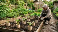 4 Cara Daur Ulang Gulungan Tisu Toilet Bekas untuk Tanaman, Jangan Langsung Dibuang