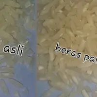 Beras plastik sudah terbukti makan korban.