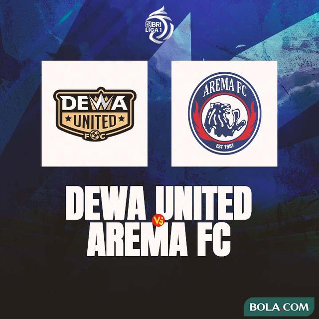 Liga 1 - Dewa United Vs Arema FC