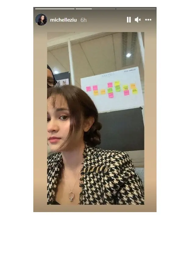 6 Potret Terbaru Michelle Ziudith dengan Rambut Berponi, Disebut Makin Imut