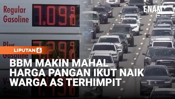 Krisis Akibat Perang Makin Mencekik, Kini Harga BBM Picu Kenaikan Biaya Hidup di AS