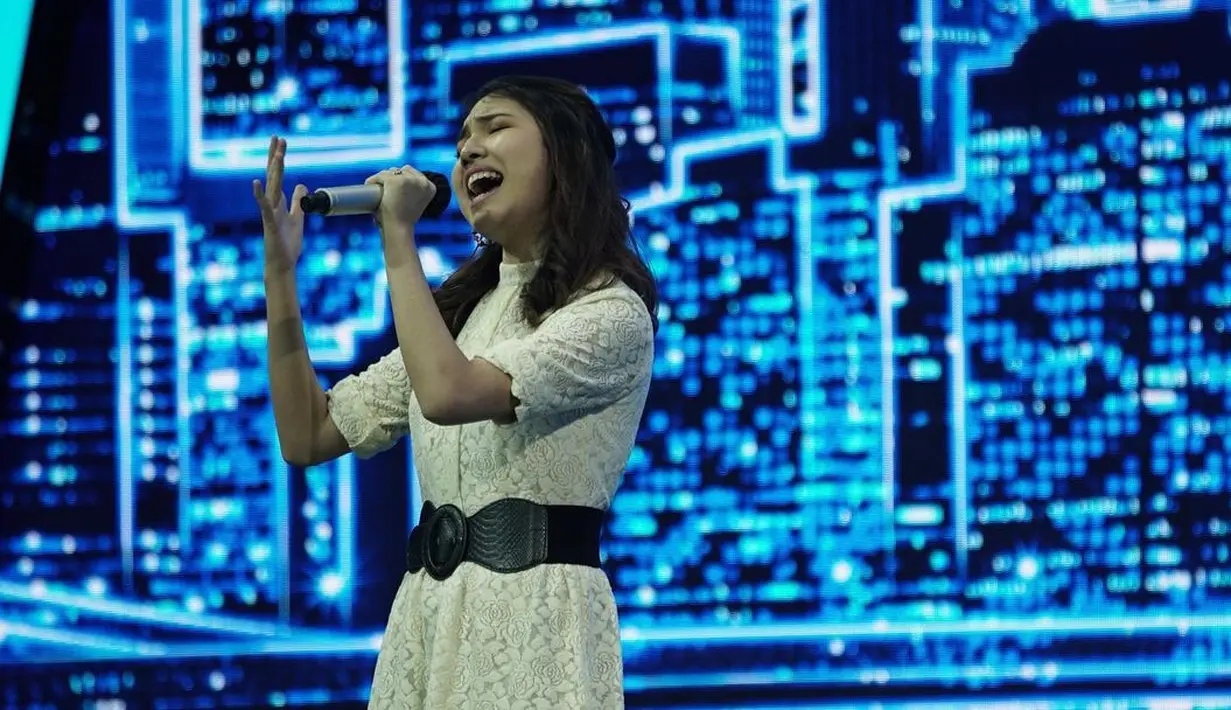 Melisha Sidabutar atau dikenal dengan sebutan Melisha Idol (https://www.instagram.com/p/CIi5R5SpPbl/)