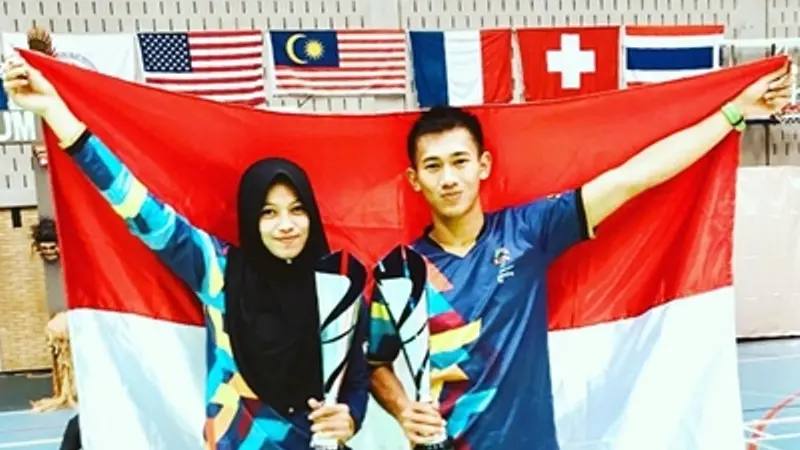 8 Potret Pasutri Pesilat Iqbal dan Sarah yang Berhasil Kawinkan Medali Emas