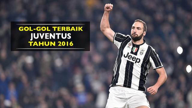 Berikut deretan gol terbaik Juventus yang tercipta selama tahun 2016.