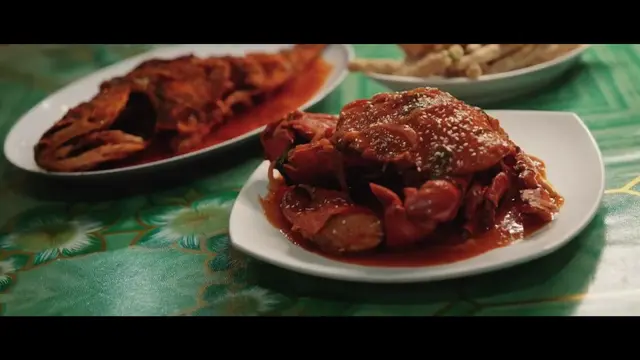 Berbagai olahan di Kepiting Kenari Tarakan