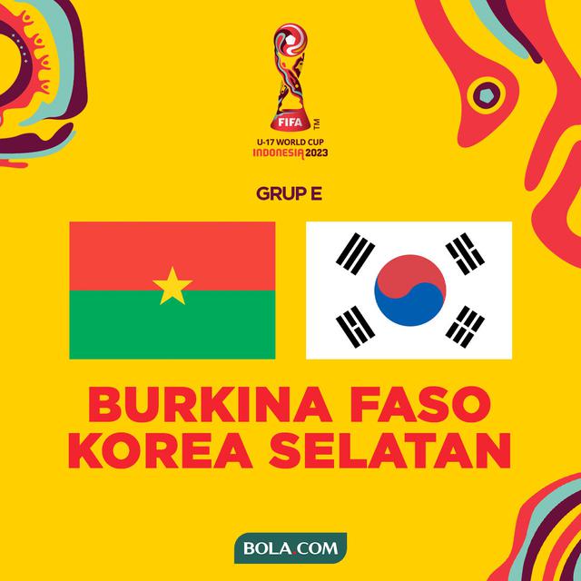 Piala Dunia U-17 - Burkina Faso Vs Korea Selatan