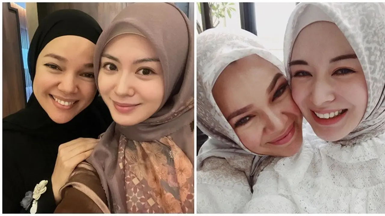 Sama-sama Mualaf, 6 Potret Kebersamaan Dewi Sandra dan Ayana Moon Bak Kakak Adik