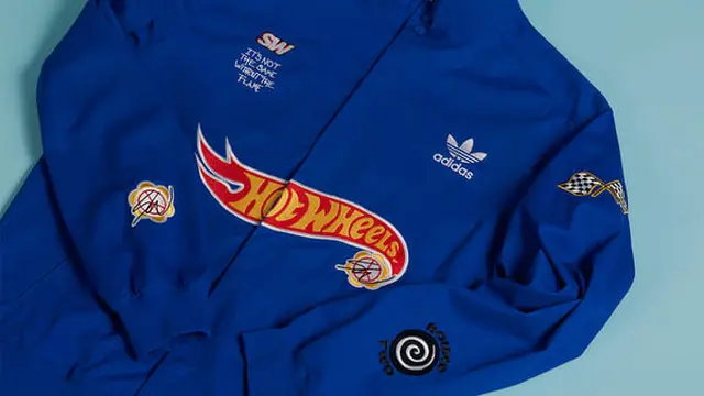 Jaket Balap Adidas x Hot Wheels