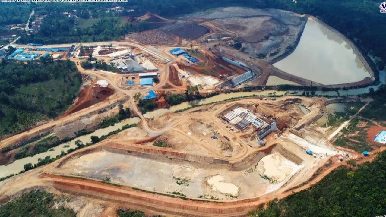 Bendungan Margatiga Lampung