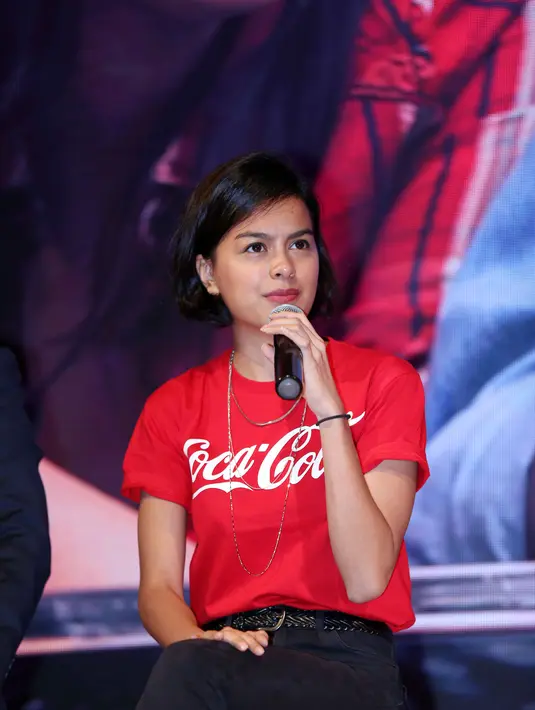 Eva juga optimis degan industri musik meski penjualan fisik sedang menurun. (Foto: Nurwahyunan/Bintang.com)