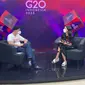 Simak penampilan Maudy Ayunda dengan sneaker saat jadi moderator di G20 (instagram/maudyayunda)