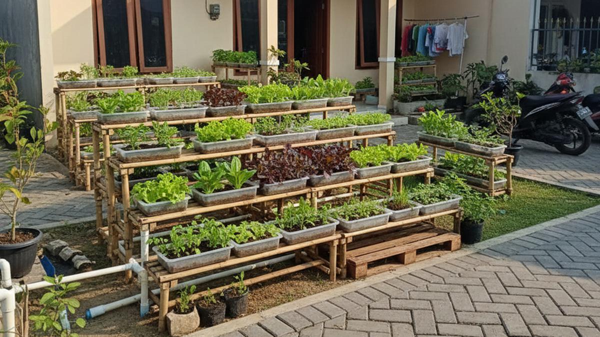 8 Jenis Kebun Sayur Tanpa Kotor &amp; Berantakan, Cocok untuk Lahan Terbatas