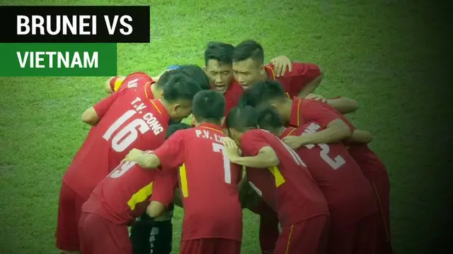 Berita video highlights Piala AFF U-18 2017 antara Brunei melawan Vietnam yang berakhir dengan skor 1-8, Kamis (7/9/2017).