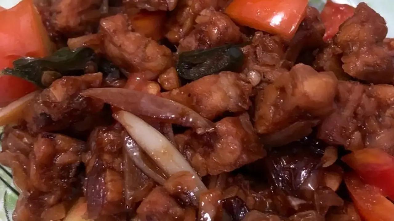 Tempe Orek Saus Tiram