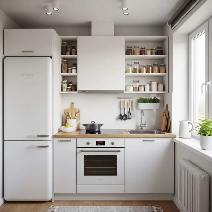 Dapur Kecil Sederhana Tapi Fotogenik untuk Konten Masak