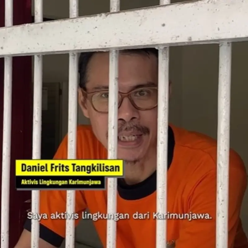 Aktivis Daniel Frits Ditahan Usai Kritik Tambang Udang di Karimunjawa, Greenpeace Desak Dibebaskan