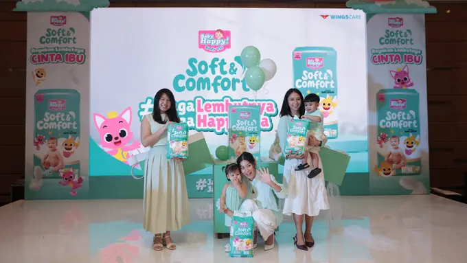Peluncuran Baby Happy Sodt & Comfort, popok nyaman untuk kulit bayi