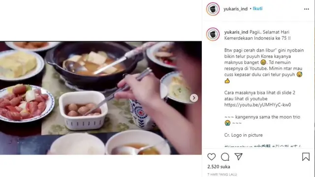 Resep Telur Puyuh yang Viral Lewat Drama Its Okay to Not Be Okay