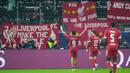 Dengan hasil ini, Liverpool naik ke posisi 10 klasemen Liga Champions dengan enam poin dari tiga laga. Sementara Eintracht di urutan ke-22 dengan tiga poin. (AP Photo/Michael Probst)