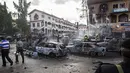 Ilustrasi ledakan bom. (Reuters)