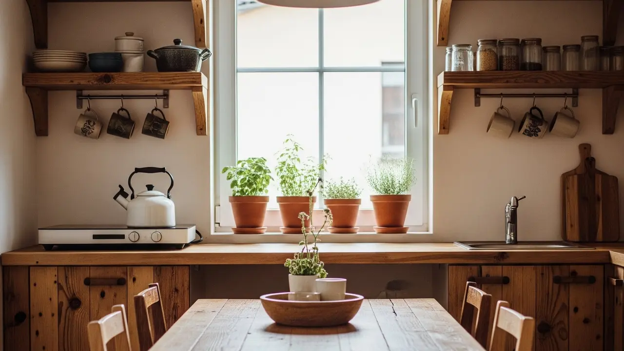 Inspirasi Dapur Murah Meriah di Rumah Kecil