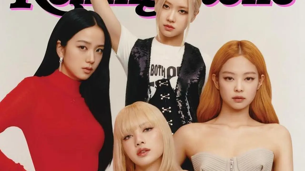 Jadi Grup Wanita Asia Pertama, Intip Potret BLACKPINK Tampil Garang Hiasi Sampul Majalah Rolling Stone