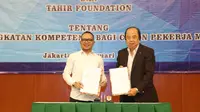 Kemnaker-Tahir Foundation Kerja Sama Tingkatkan Kompetensi Calon Pekerja Migran Indonesia