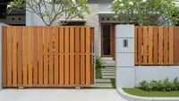 9 Pagar Rumah Minimalis Bilah Vertikal, Solusi Estetis dan Fungsional Hunian Modern