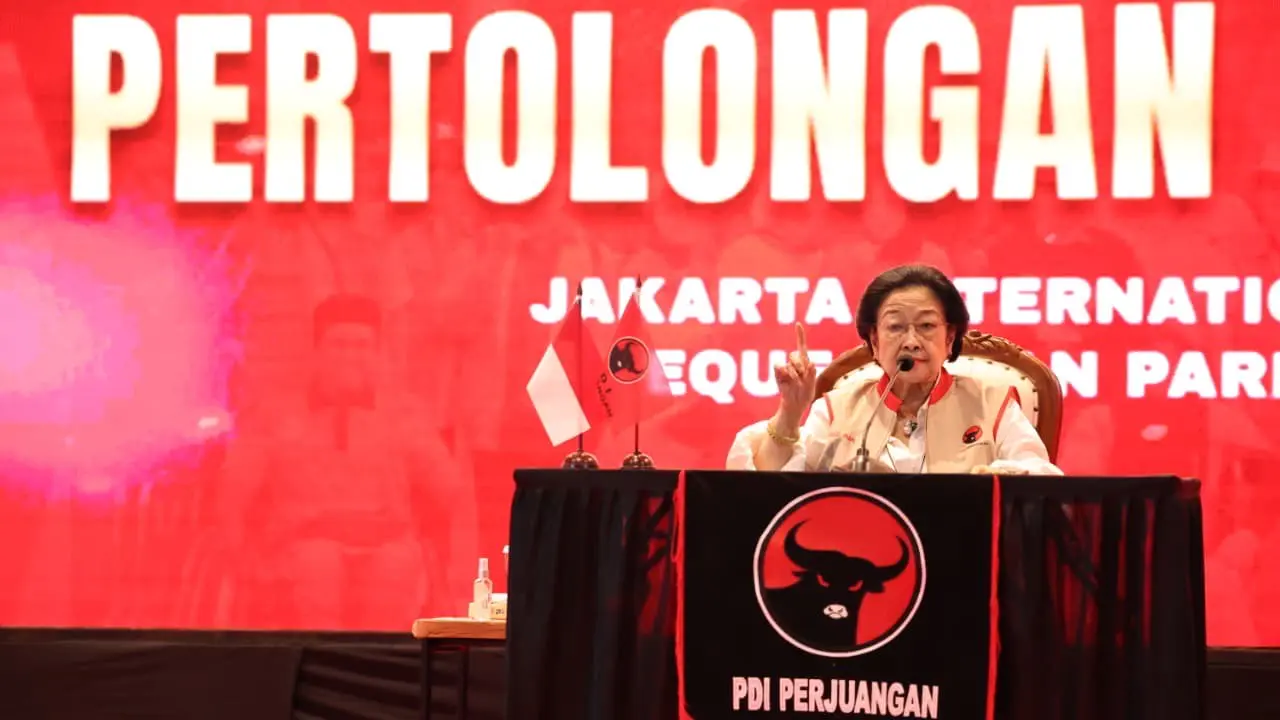Ketua Umum PDI Perjuangan (PDIP) Megawati Soekarnoputri
