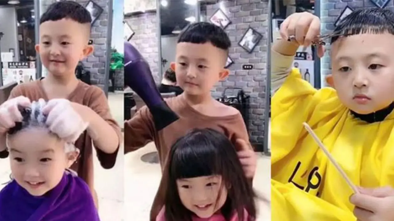 Umur Baru 6 Tahun, Bocah Ini Jadi Penata Rambut Profesional