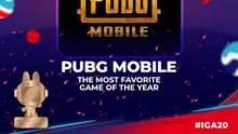 The Most Favorite Game Of The Year Indonesia Gaming Award 2020 jatuh kepada PUBG Mobile. (Dok. EXG Verse)