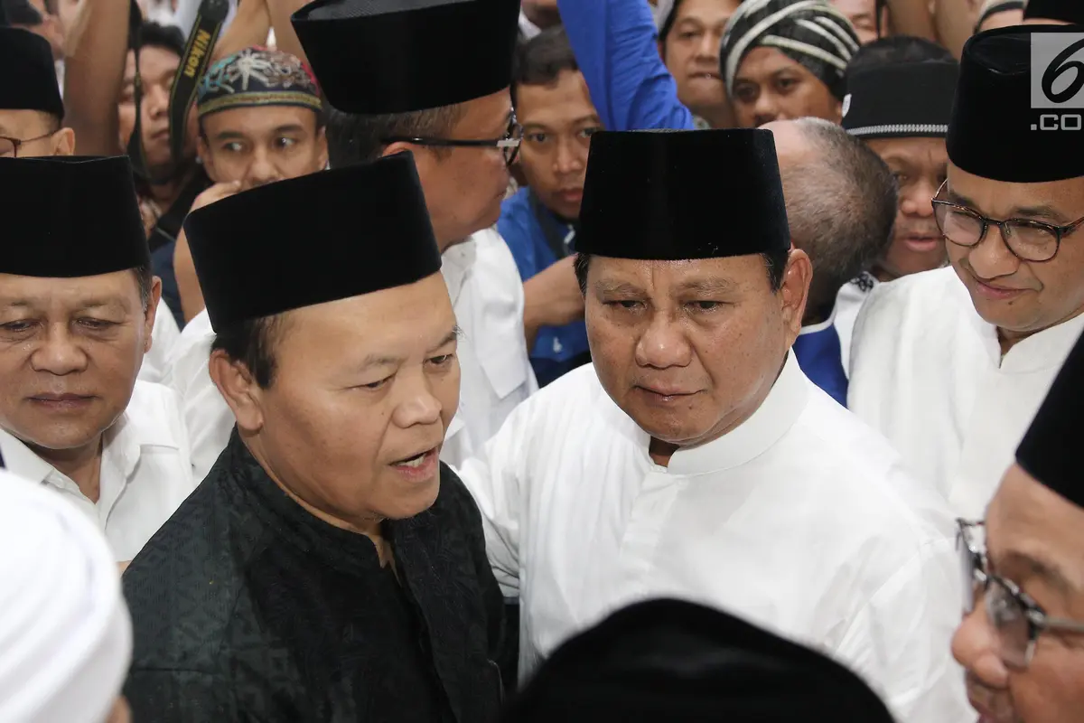Prabowo Subianto Menuju KPU