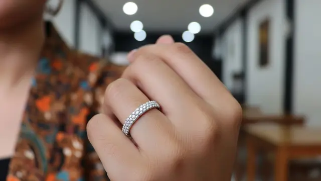Model Cincin Nikah Klasik Elegan 2025/ Ilustrasi AI