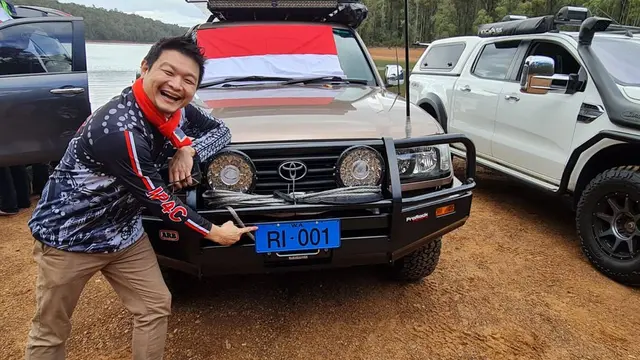 Indonesian Perth 4WD Community (IP4C) bersama diaspora Indonesia di Perth, Australia