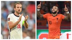 Zona Eropa telah merampungkan seluruh laga di Kualifikasi Piala Dunia 2022. Selain memastikan para kontestan yang lolos otomatis maupun yang mesti menempuh jalur play-off menuju Qatar, tercatat pula 5 striker yang menjadi top skor di babak kualifikasi. Siapa saja? (Kolase AFP)