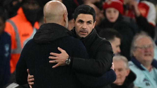 Pep Guardiola, Mikel Arteta