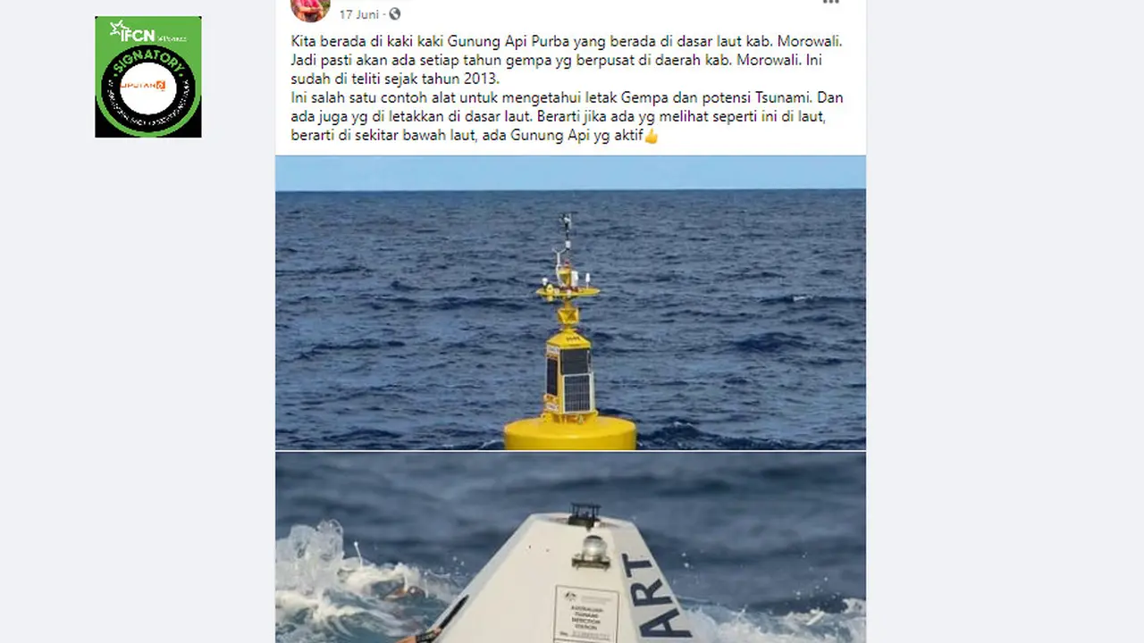 Keberadaan Alat Pendeteksi Tsunami Tanda Ada Gunung Api di Bawah Laut? Simak Faktanya.