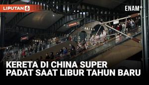 China memprediksi jumlah perjalanan kereta api mencapai 77,8 juta selama libur Tahun Baru. Otoritas perkeretaapian menyiagakan ribuan perjalanan tambahan untuk mengantisipasi lonjakan penumpang.