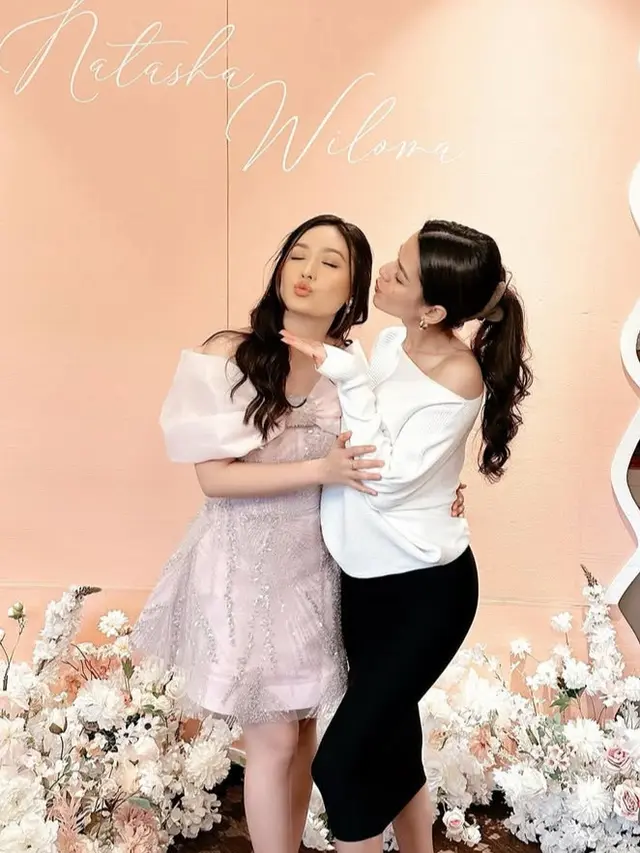 Susan Sameh di Ulang Tahun Natasha Wilona ke-26.