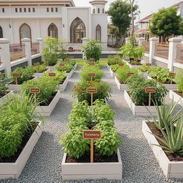 Ide Kebun Sayur Organik untuk Ibu Pengajian di Masjid Perumahan