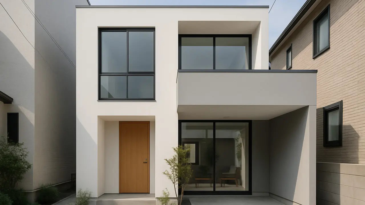Model Rumah Tumbuh 2 Lantai yang Sederhana