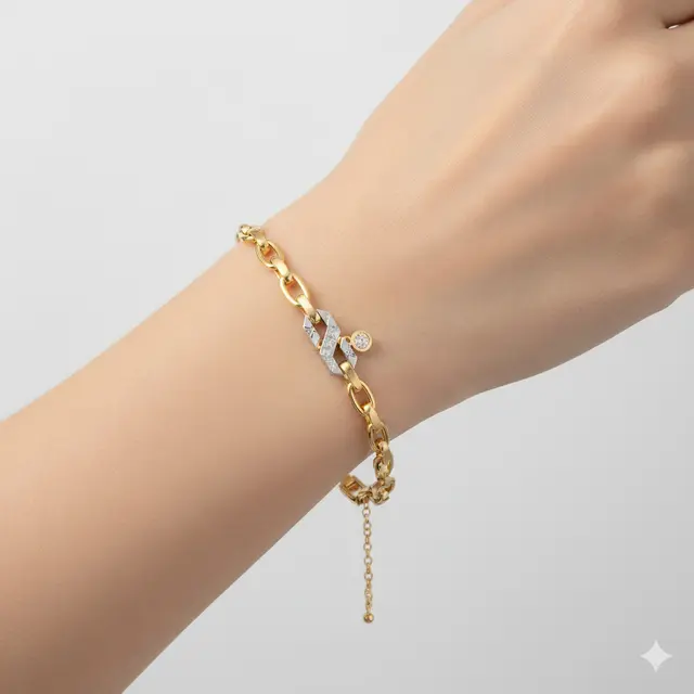 7 Model Gelang Emas 2 Gram Kombinasi Klasik dan Modern, Tampil Elegan tanpa Harus Boros Budget